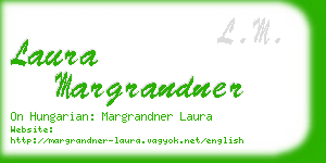 laura margrandner business card